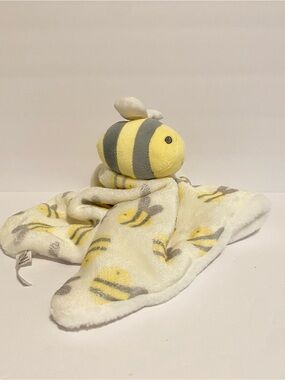Dream Gro Bee Baby Bumblebee Lovey Boy Girl Security Blanket Grow Toy Yellow